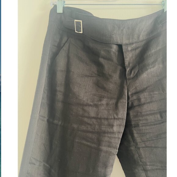 Massimo Duttin Linen blend straight-leg trousers - Picture 3 of 7